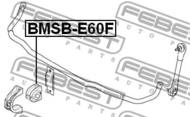 BMSB-E60F - Poduszka stabilizatora FEBEST /przód/ BMW E60/E61 04-