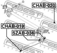 CHAB-019 - Tuleja wahacza FEBEST CHEVROLET MATIZ/SPARK 98-05