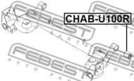 CHAB-U100R - Tuleja belki FEBEST CHEVROLET TACUMA/REZZO 00-08