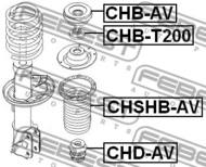CHB-AV - Poduszka amortyzatora FEBEST /przód/ /bez łożyska/ CHEVROLET AVEO 04-