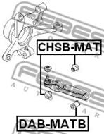 CHSB-MAT - Tuleja wahacza FEBEST /przód przednia/ CHEVROLET MATIZ/SPARK 98-05