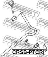 CRSB-PTCR - Poduszka stabilizatora FEBEST /tył/ CHRYSLER PT-CRUISER 01- 16mm