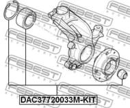 DAC37720033M-KIT - Łożysko koła -zestaw FEBEST /przód/ 37X7 2X33 PSA C2 03-09