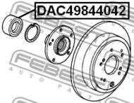 DAC49844042 - Łożysko koła -zestaw FEBEST /tył/ 49X84X 40X42 ACURA MDX 01-06