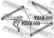 FDAB-009 - Tuleja wahacza FEBEST FORD MONDEO 00-07