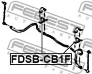 FDSB-CB1F - Poduszka stabilizatora FEBEST /przód/ 21 .6 FORD FIESTA 08-