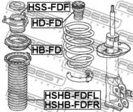 HSHB-FDFR - Osłona amortyzatora FEBEST /przód/ HONDA CIVIC 06-12