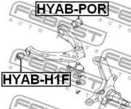 HYAB-H1F - Tuleja wahacza FEBEST /przód/ HYUNDAI H-1/STAREX 97-07