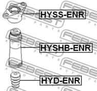 HYSS-ENR - Mocowanie amortyzatora FEBEST /tył/ HYUNDAI ELANTRA 06-11