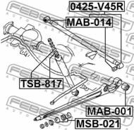 MAB-001 - Tuleja wahacza FEBEST MITSUBISHI PAJERO 91-04