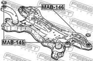 MAB-146 - Tuleja belki FEBEST MITSUBISHI GRANDIS 03-09