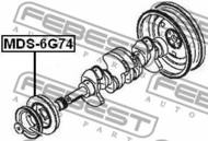 MDS-6G74 - Koło pasowe wału FEBEST MITSUBISHI PAJERO 91-04