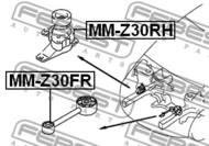 MM-Z30RH - Poduszka silnika FEBEST /P/ MITSUBISHI COLT 04-12