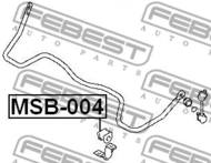 MSB-004 - Poduszka stabilizatora FEBEST /tył/ MITSUBISHI PAJERO 00-06