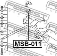 MSB-011 - Poduszka stabilizatora FEBEST /tył/ 23 MITSUBISHI PAJERO/MONTERO SPORT/CHALLENGER 96-09