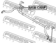 MSB-CW8F - Poduszka stabilizatora FEBEST /przód/ AIRCROSS 4007/4008/C407-/MITSUBISHI ASX/OUTLANDER