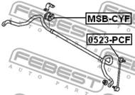 MSB-CYF - Poduszka stabilizatora FEBEST /przód/ MITSUBISHI LANCER CY 07-