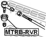 MTRB-RVR - Końcówka kierownicza FEBEST /osłona/ MITSUBISHI LANCER 00-09