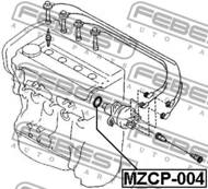 MZCP-004 - Pierścień FEBEST MAZDA 323 98-04