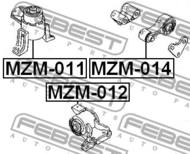 MZM-012 - Poduszka silnika FEBEST MAZDA 6 02-08