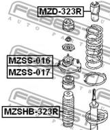 MZSS-016 - Mocowanie amortyzatora FEBEST /tył P/ MAZDA 323 98-04