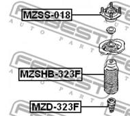 MZSS-018 - Poduszka amortyzatora FEBEST /przód/ MAZDA 323 98-04