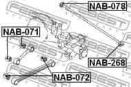NAB-071 - Tuleja wahacza FEBEST NISSAN PATROL/SAFARI 97-06