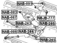 NAB-086 - Tuleja wahacza FEBEST NISSAN FUGA 04-09