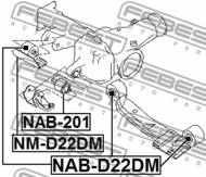 NAB-201 - Tuleja dyferencjału FEBEST /przód/ NISSAN KING CAB 98-04