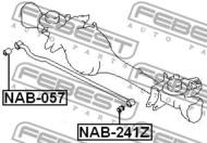 NAB-241Z - Tuleja wahacza FEBEST NISSAN PATROL/SAFARI 97-06