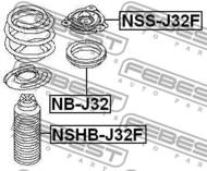 NB-J32 - Łożysko amortyzatora FEBEST /przód/ NISSAN QASHQAI+2 08-13