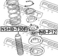 NSHB-T30F - Osłona amortyzatora FEBEST /przód/ NISSAN X-TRAIL 00-06