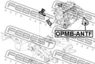 OPMB-ANTF - Poduszka silnika FEBEST /przód/ OPEL ANTARA 06-