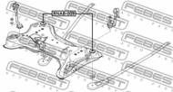 RNAB-009 - Tuleja belki FEBEST RENAULT TRAFIC 09-14