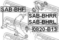 SAB-BHRL - Tuleja wahacza FEBEST /tył/ SUBARU IMPREZA 00-07