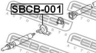 SBCB-001 - Podpora wału FEBEST SUBARU LEGACY 98-03