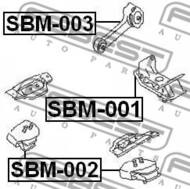 SBM-002 - Poduszka silnika FEBEST /przód/ SUBARU IMPREZA 00-07