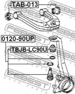 TAB-013 - Tuleja wahacza FEBEST /przód górny/ TOYOTA LAND CRUISER PRADO 90 96-02