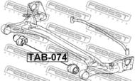 TAB-074 - Tuleja belki FEBEST TOYOTA COROLLA 00-08