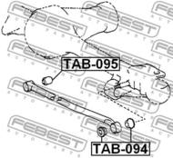 TAB-095 - Tuleja wahacza FEBEST /przód/ TOYOTA LAND CRUISER 70 90-