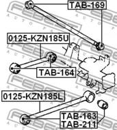 TAB-164 - Tuleja wahacza FEBEST TOYOTA HILUX 95-02