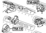 TM-007 - Poduszka silnika FEBEST /tył/ TOYOTA COROLLA 95-00