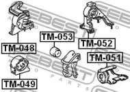 TM-052 - Poduszka silnika FEBEST /tył/ TOYOTA CARINA 92-97