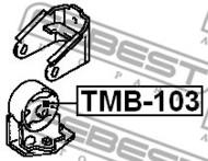 TMB-103 - Poduszka silnika FEBEST /przód/ TOYOTA CARINA 92-97