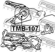 TMB-107 - Poduszka silnika FEBEST /P/ TOYOTA COROLLA 95-00