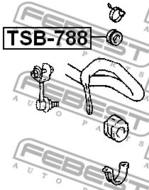 TSB-788 - Poduszka stabilizatora FEBEST /przód/ /do łącznika/ TOYOTA LITE/TOWNACE/NOAH 96-07
