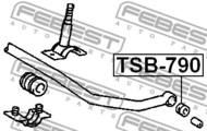 TSB-790 - Poduszka stabilizatora FEBEST /przód/ 14 TOYOTA HIACE/REGIUSACE 89-04
