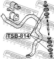 TSB-814 - Poduszka stabilizatora FEBEST /przód/ /do łącznika/ TOYOTA YARIS 99-05