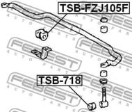TSB-FZJ105F - Poduszka stabilizatora FEBEST /przód/ 30 TOYOTA LAND CRUISER 100 98-07