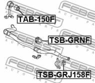 TSB-GRJ158F - Poduszka stabilizatora FEBEST /przód/ TOYOTA LAND CRUISER PRADO 150 09-